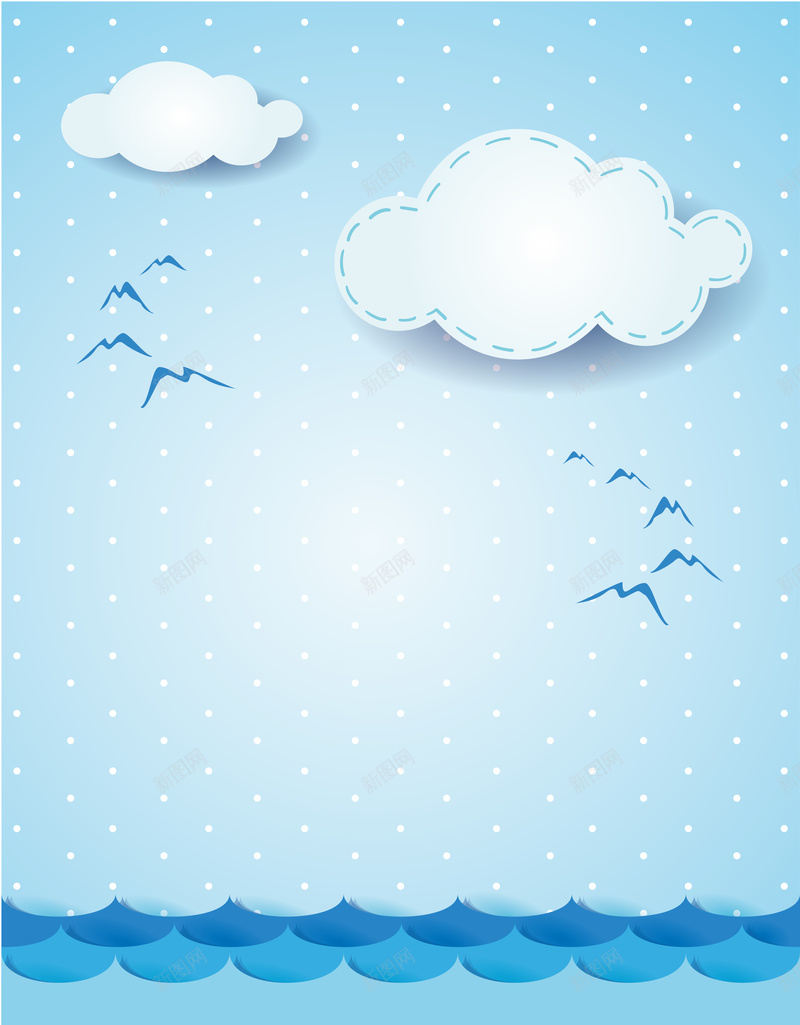 海上海鸥风景海报背景矢量图ai设计背景_88icon https://88icon.com 动物 开心 扁平 海上 海报 海洋 海浪 海鸥 渐变 白云 矢量 素材 背景 蓝天 风景 鸟 矢量图