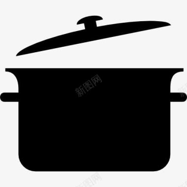 烹饪方式锅图标图标
