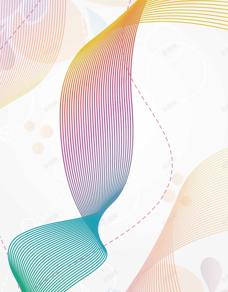 小清新曲线背景模版矢量图ai设计背景_88icon https://88icon.com 商务 小清新 曲线 矢量背景模板 简约 矢量图