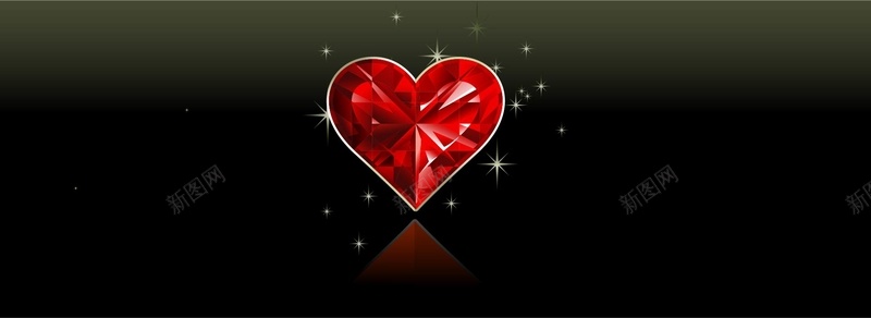 心形扁平化情人节深色钻石背景矢量图ai设计背景_88icon https://88icon.com 几何 心形 情人节 扁平 扁平化 海报banner 深色钻石背景 渐变 红色心形 矢量图