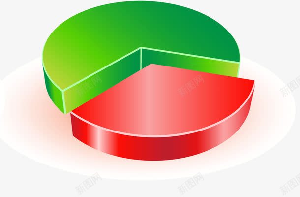立体统计图png免抠素材_88icon https://88icon.com 圆饼图 立体 立体素材 统计图
