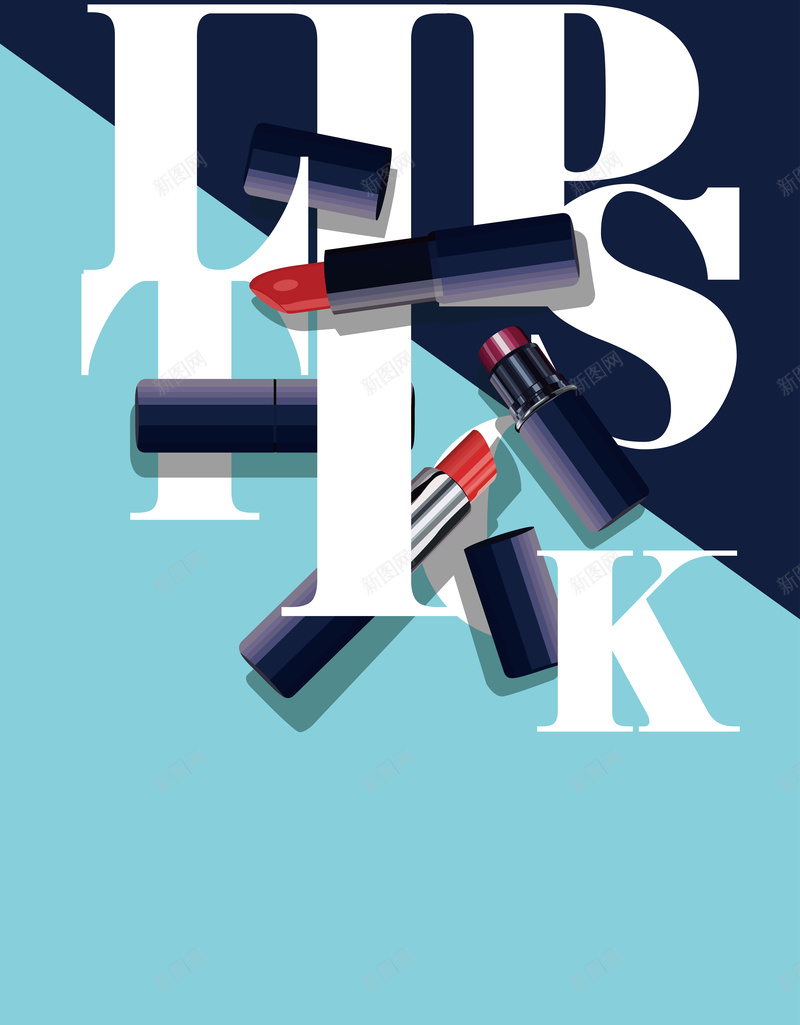 创意时尚口红美妆节海报背景矢量图ai设计背景_88icon https://88icon.com 创意 化妆品海报 化妆品素 口红 口红海报 插画 时尚 材美妆节 矢量人物 矢量素材 矢量图