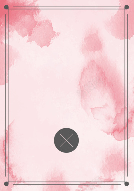 粉色浪漫素雅水彩妇女节促销海报背景矢量图背景