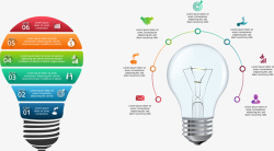 商务信息图表矢量图素材