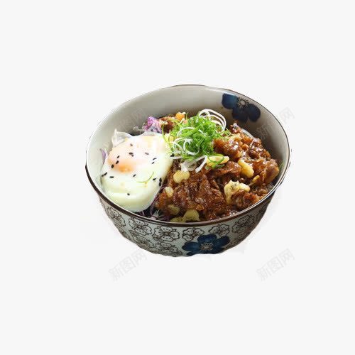 一碗肥牛饭png免抠素材_88icon https://88icon.com 传统美食 米饭 肥牛 肥牛饭 鸡蛋