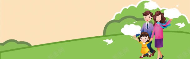 一家人郊游自然jpg设计背景_88icon https://88icon.com 一家人 自然 郊游