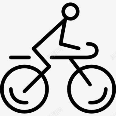 自行车链条自行车图标图标