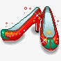 中国风鞋子素材