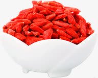 红色枸杞营养食材素材