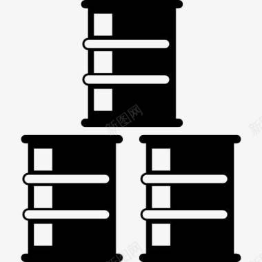 复古工具桶图标图标