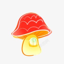 卡通蘑菇素材