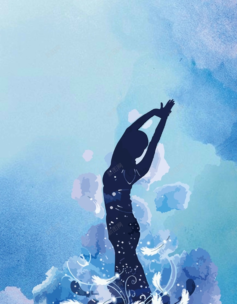 体育运动健身瑜伽元素矢量图ai设计背景_88icon https://88icon.com 体育 体育展板 体育馆展板 健身瑜伽 运动会展板 运动体育标语 运动场 运动宣传画 矢量图