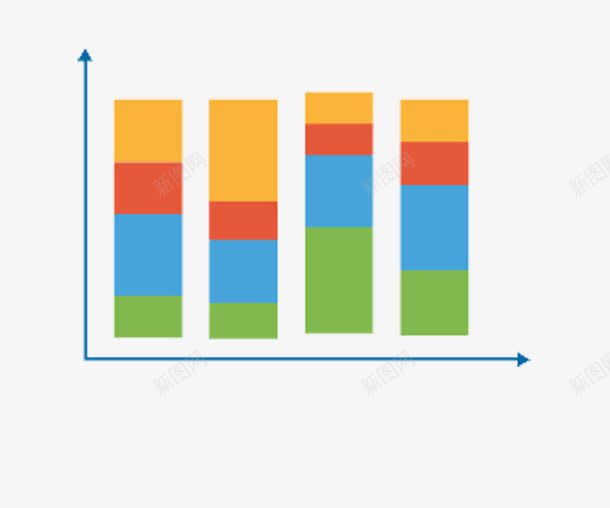 统计图上升png免抠素材_88icon https://88icon.com PPT 上升 创意 统计图免抠PNG