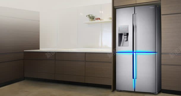 室内简约冰箱创意jpg设计背景_88icon https://88icon.com 冰箱 创意 室内 简约