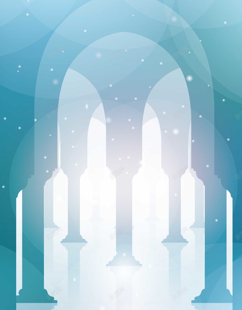 扁平化山林背景模版矢量图ai设计背景_88icon https://88icon.com 光影 几何 山林背景模版 扁平 扁平化 淡蓝色 渐变 矢量图