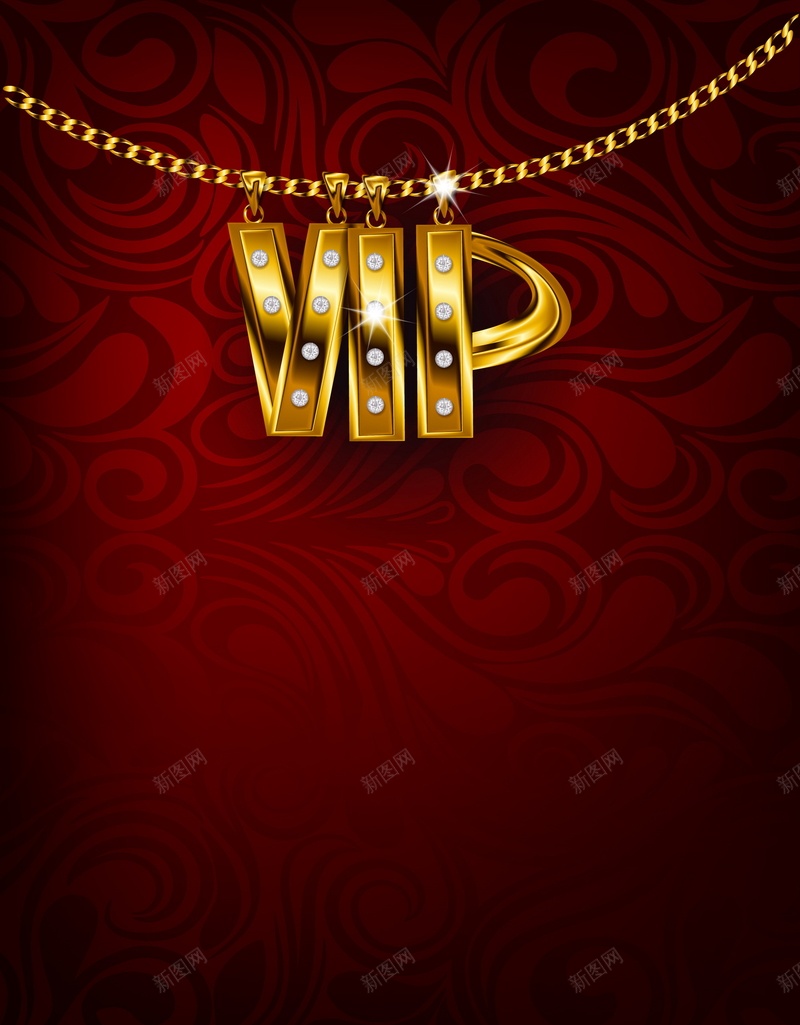 VIP会员矢量图ai设计背景_88icon https://88icon.com VIP 会员 商务 珠宝 科幻 科技 金色 首饰 矢量图