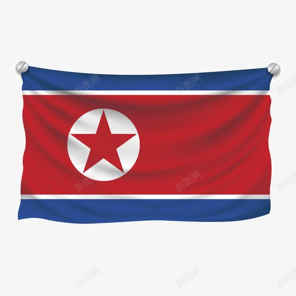 旗标国家朝鲜png免抠素材_88icon https://88icon.com 国家 旗标 朝鲜