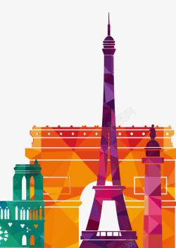 炫彩东方明珠素材