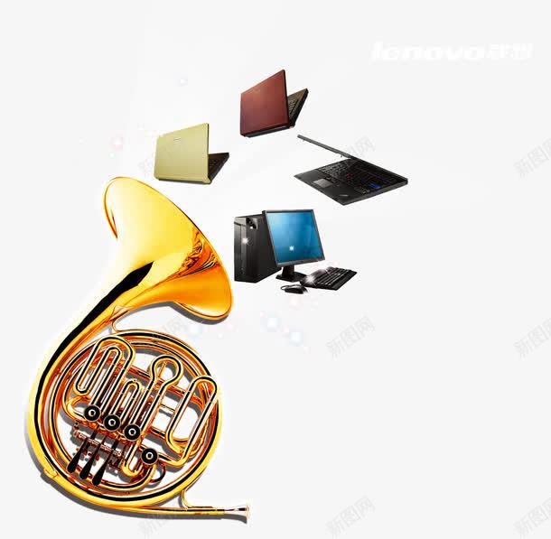 联想笔记本创意png免抠素材_88icon https://88icon.com png图片 免费png 创意海报 彩页 笔记本广告 联想笔记本