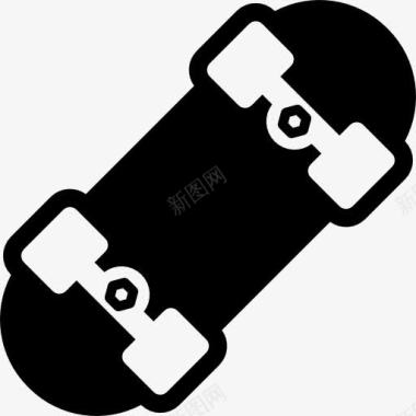 运动熘冰鞋滑板图标图标