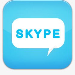 Skype聊天skype聊天图标高清图片