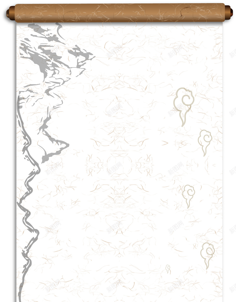 中国风水墨山脉白云卷轴背景矢量图ai设计背景_88icon https://88icon.com 中国风 卷轴 山脉 水墨 海报 白云 素材 背景 矢量图