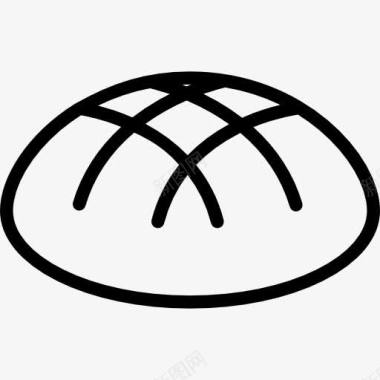 面包圆面标图标图标
