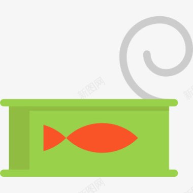 餐厅沙丁鱼图标图标