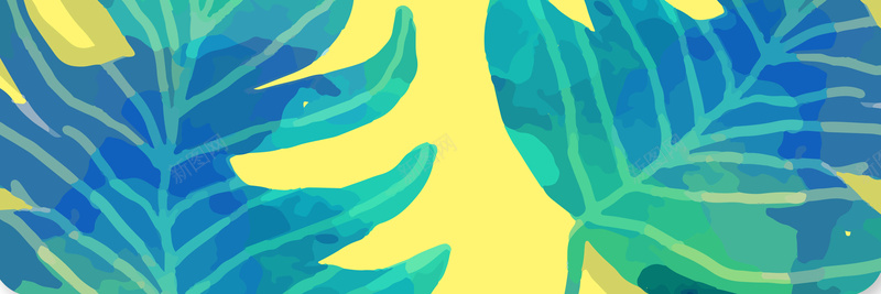 夏季热带风情海报背景矢量图ai设计背景_88icon https://88icon.com 夏季 夏季海报 夏季素材 热带 热带风情 素材海报 蓝黄色 风情 风情背景 矢量图