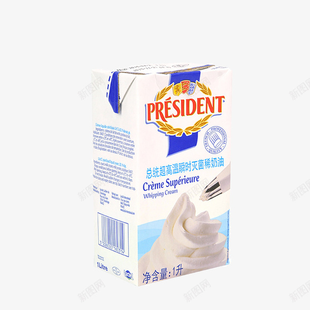 总统淡奶油png免抠素材_88icon https://88icon.com 产品实物 动物性 总统 淡奶油