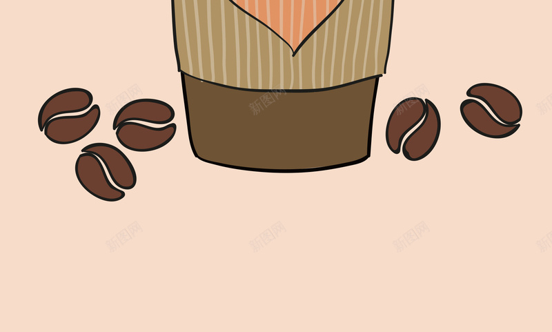 卡通咖啡奶茶杯咖啡豆矢量海报ai设计背景_88icon https://88icon.com 卡通 咖啡 咖啡奶茶 咖啡海报 咖啡素材 咖啡豆 奶茶杯 奶茶海报 海报 矢量 素材 矢量图