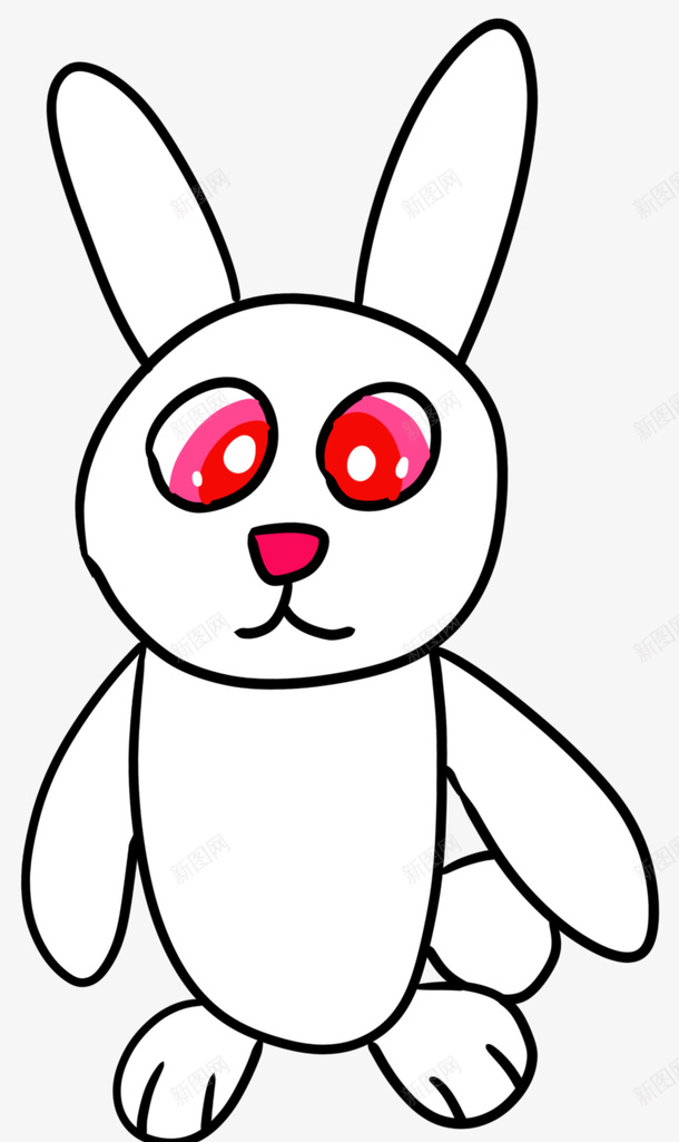 兔子卡通白色小兔子png免抠素材_88icon https://88icon.com 兔子 兔子卡通 卡通兔子 小兔子 小兔子卡通