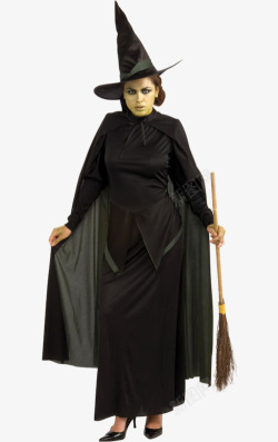 万圣节女巫真人打扮8素材