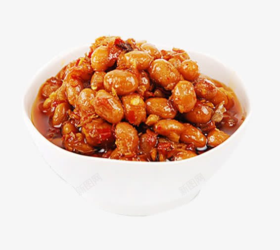 美味的腊八豆片png免抠素材_88icon https://88icon.com 传统小吃 健康食品 四季皆宜 小咸菜 腊八豆