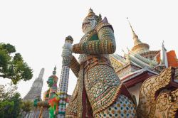 曼谷地标泰国曼谷郑王庙高清图片