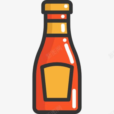 山楂果酱番茄酱图标图标