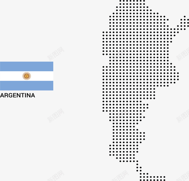 像素波点阿根廷地图矢量图ai免抠素材_88icon https://88icon.com 像素波点 地图 矢量png 阿根廷 阿根廷国旗 阿根廷地图 矢量图