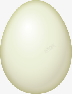 创意沙漏中的白色球白色的鸭蛋矢量图高清图片