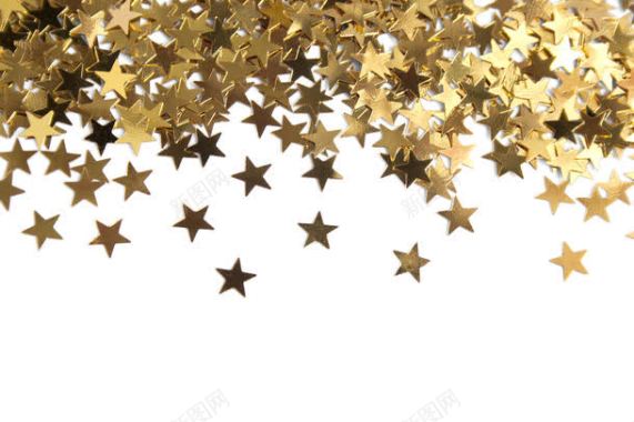 金色的星星背景