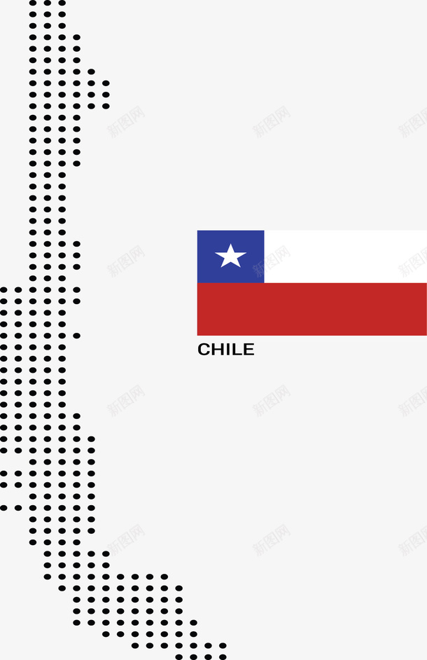 智利国家国旗地图矢量图ai免抠素材_88icon https://88icon.com 像素地图 地图 智利 智利国旗 智利地图 矢量png 矢量图