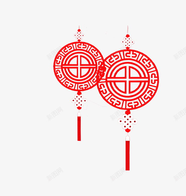 Rose抠图中国结中国风装饰png免抠素材_88icon https://88icon.com 中国元素 中国结 古风 红色