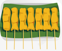 烤串矢量图素材