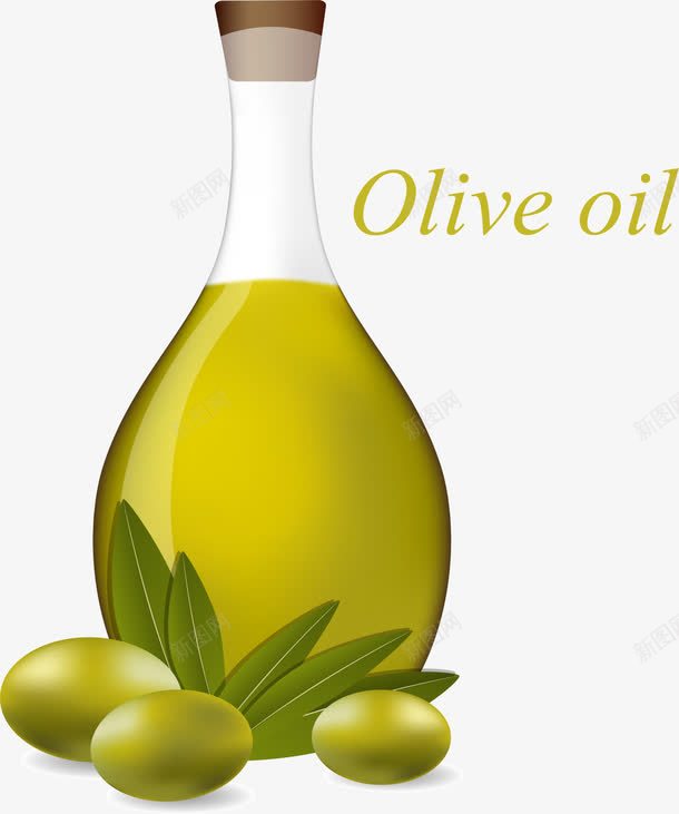 卡通绿色橄榄油png免抠素材_88icon https://88icon.com oil olive 卡通橄榄油 绿色叶子 绿色橄榄油 透明瓶子 食用油