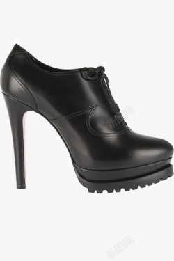 黑色女式高跟鞋素材