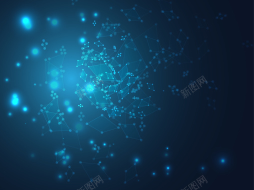 时尚科技背景矢量图背景