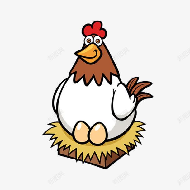 下蛋的母鸡卡通动物png免抠素材_88icon https://88icon.com 下蛋 卡通 母鸡 鸡蛋