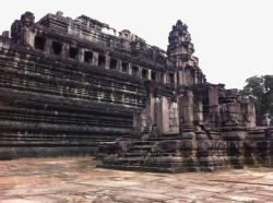 著名景点柬埔寨吴哥窟素材