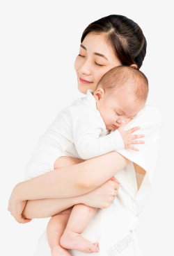 宝宝抱妈妈产后恢复妈妈高清图片