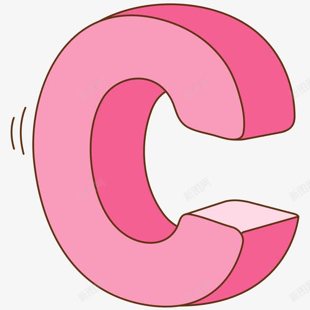 粉色立体英文字母Cpng免抠素材_88icon https://88icon.com 产品标签 促销标签 字母C 立体字母 粉色字母 英文字母