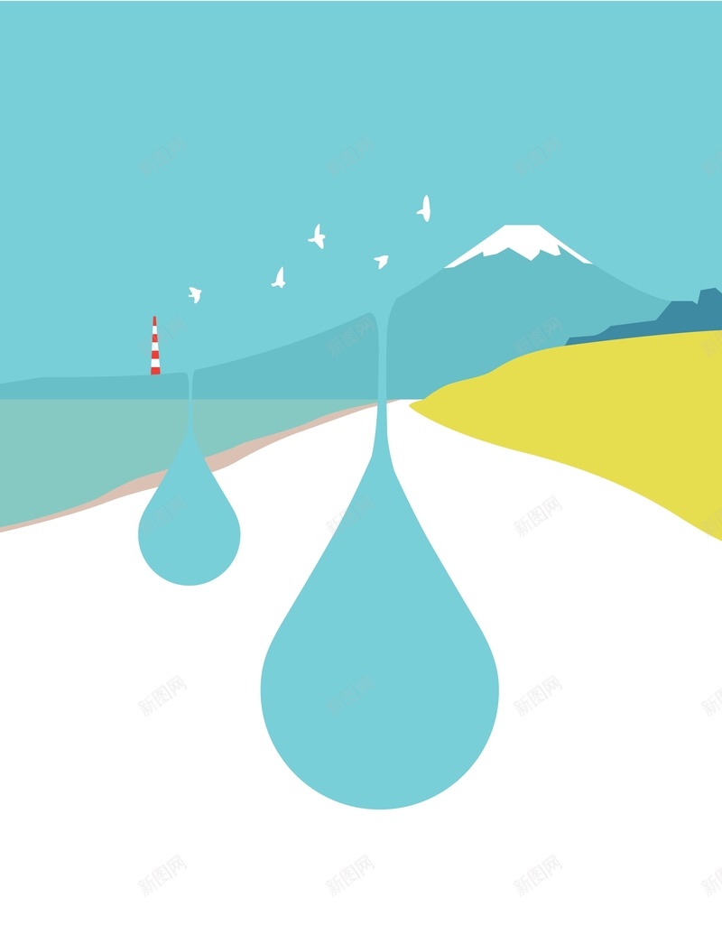 山坡上的水滴背景矢量图ai设计背景_88icon https://88icon.com AI 卡通 大雁 山坡 水滴 海报 矢量素材 背景 舒心 高清背景设计图 矢量图